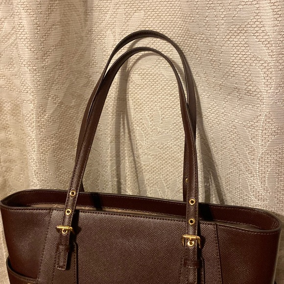 Michael Kors Burgundy Tote - Picture 7 of 12